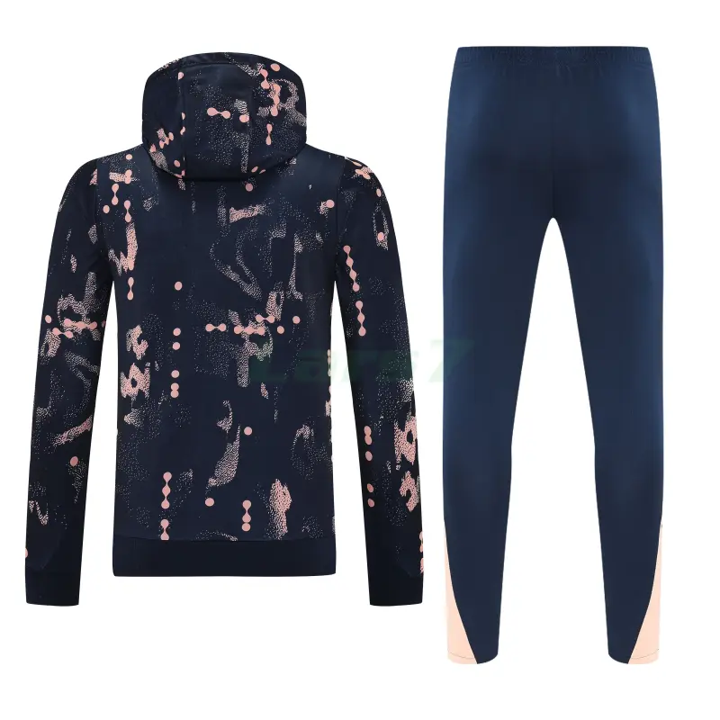 Sudadera de Entrenamiento Chelsea 2025/2026 con Capucha Kit Negro con Estampado