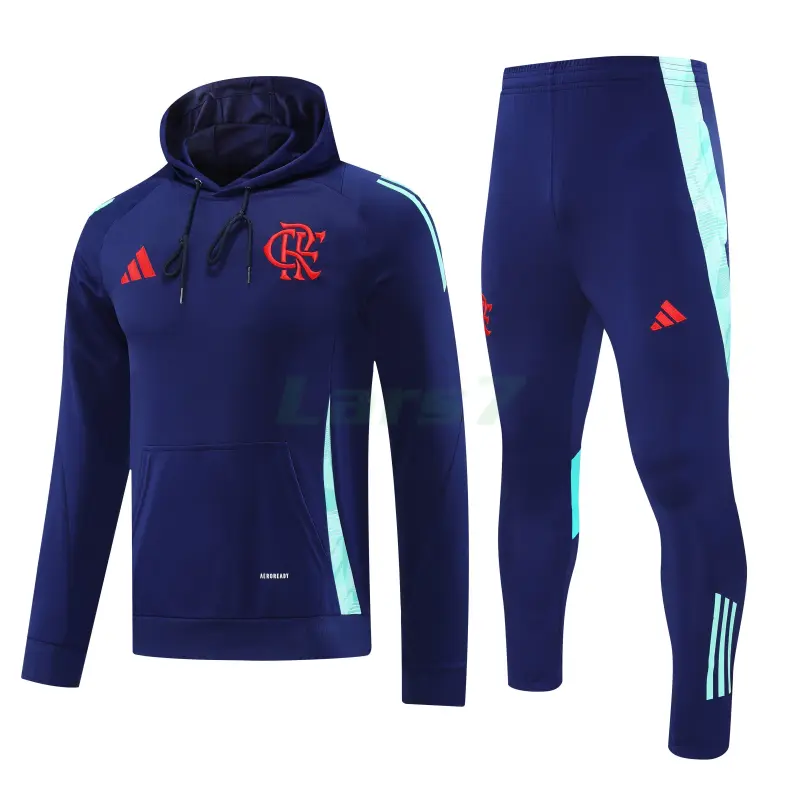 Sudadera de Entrenamiento Flamengo 2025/2026 con Capucha Kit Azul