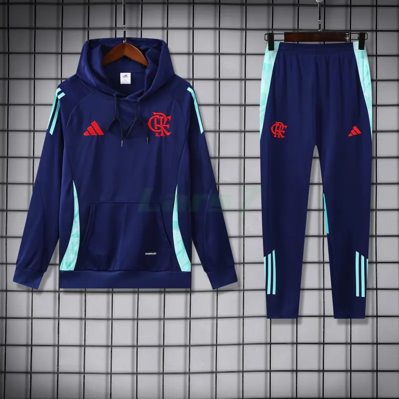 Sudadera de Entrenamiento Flamengo 2025/2026 con Capucha Kit Azul
