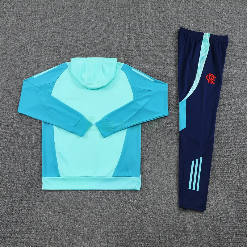 Sudadera de Entrenamiento Flamengo 2025/2026 con Capucha Kit Azul Claro
