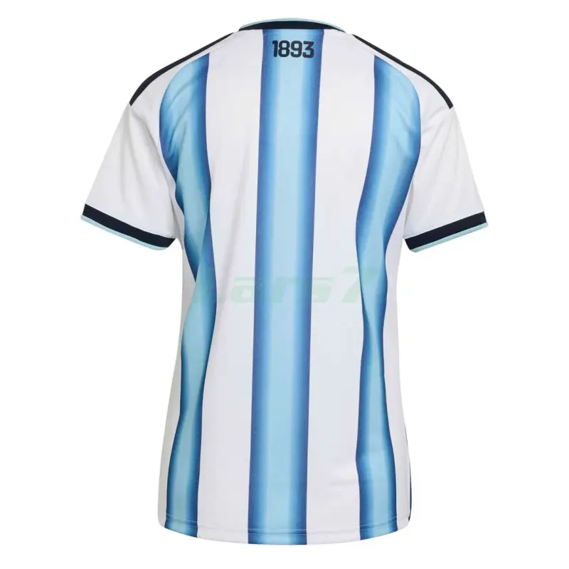 Camiseta Argentina 1ª Equipación 2026 Azul/Blanco Mujer con FIFA2022