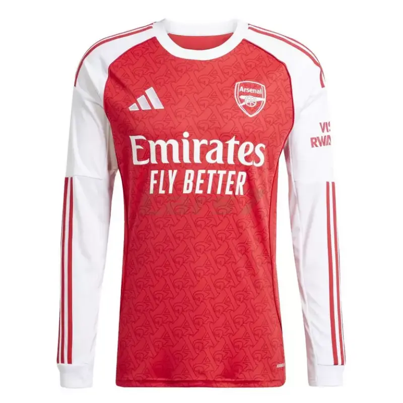 Camiseta Arsenal 1ª Equipación 2025/2026 ML Rojo/Blanco