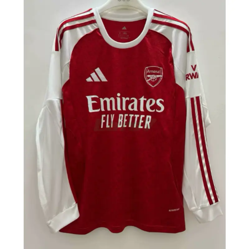 Camiseta Arsenal 1ª Equipación 2025/2026 ML Rojo/Blanco