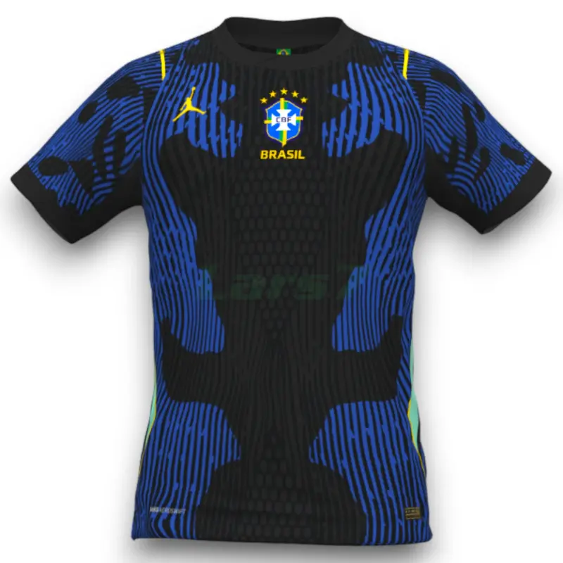 Camiseta Brasil 2ª Equipación Mundial 2026 Azul
