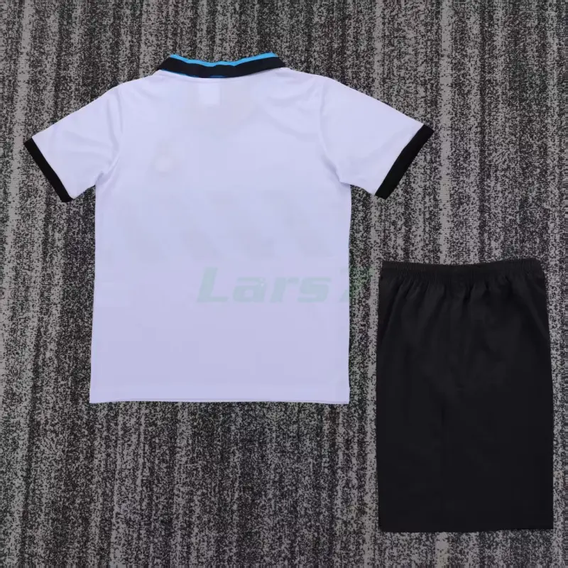 Camiseta Inter de Milan 2ª Equipación Retro 1990/91 Blanco Niño Kit