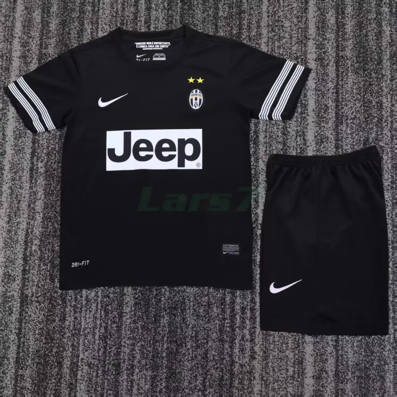 Camiseta Juventus 2ª Equipación Retro 2012/13 Negro Niño Kit