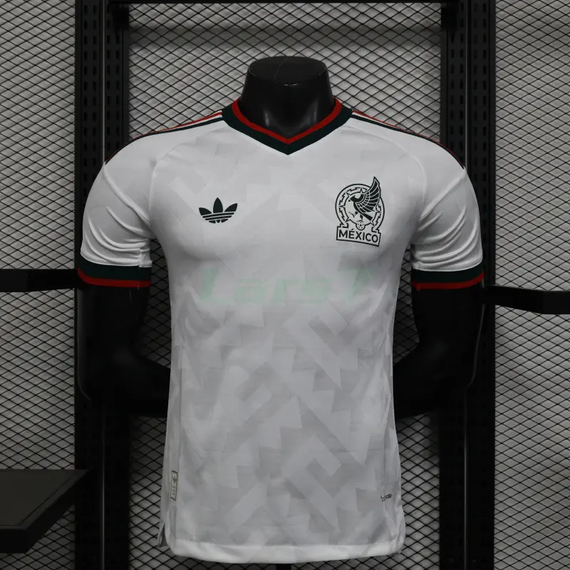 Camiseta México 2ª Equipación Mundial 2026 Blanco (EDICIÓN JUGADOR)