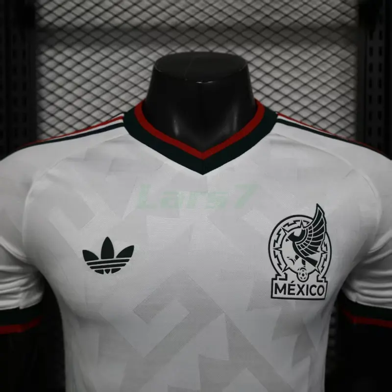 Camiseta México 2ª Equipación Mundial 2026 Blanco (EDICIÓN JUGADOR)