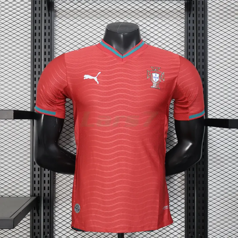 Camiseta Portugal 1ª Equipación Mundial 2026 Rojo (EDICIÓN JUGADOR)