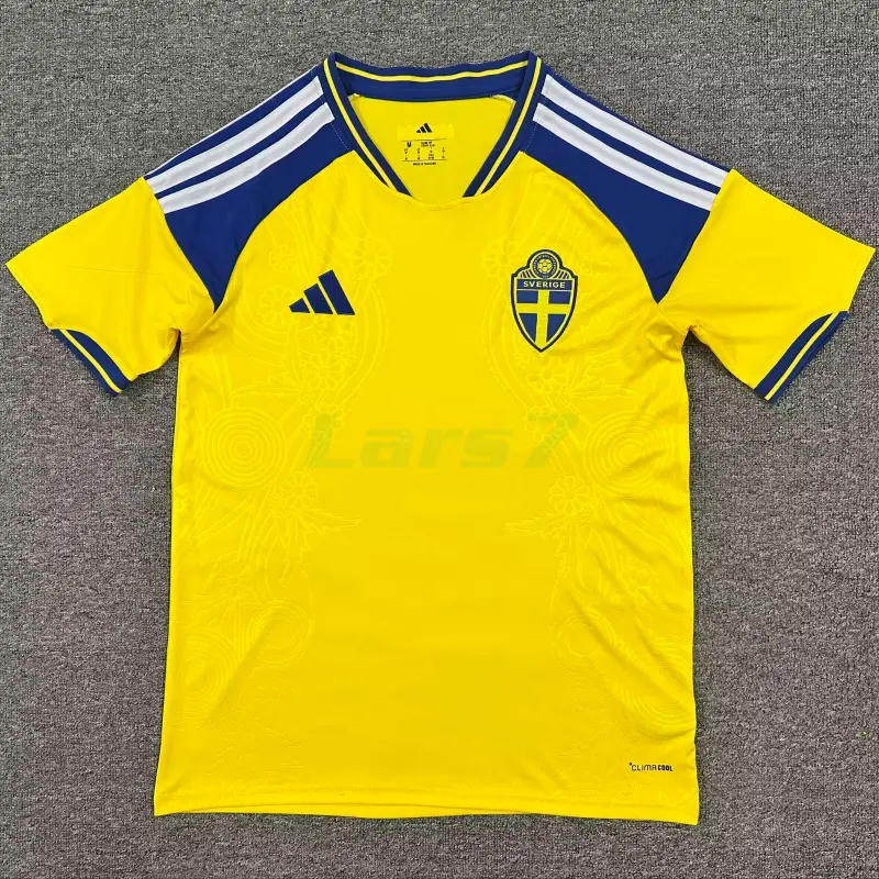 Camiseta Suecia 1ª Equipación Mundial 2026 Amarillo