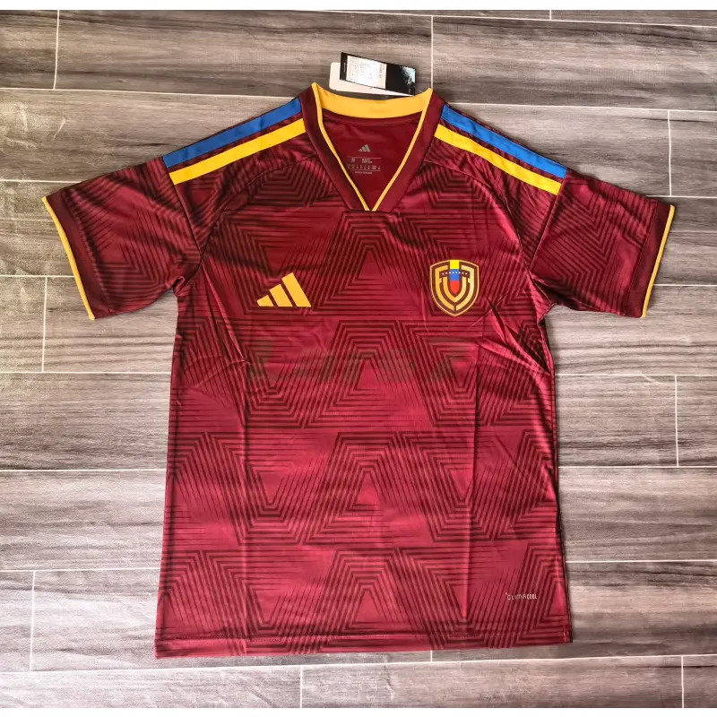 Camiseta Venezuela 1ª Equipación Mundial 2026 Rojo Oscuro