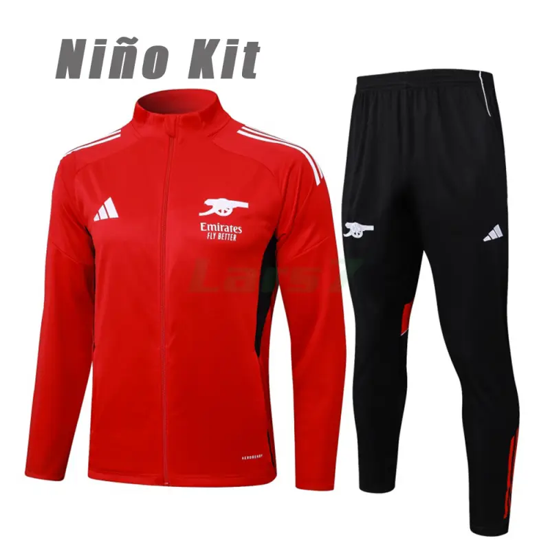 Chandal Arsenal 2025/2026 Niño Rojo