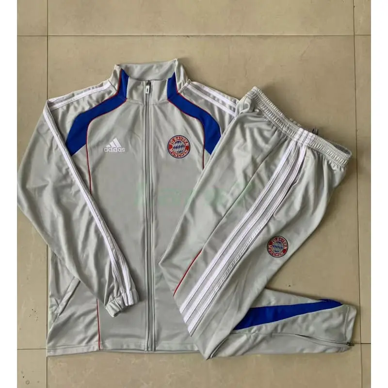 Chandal Bayern Múnich 2025/2026 Niño Gris Claro/Azul