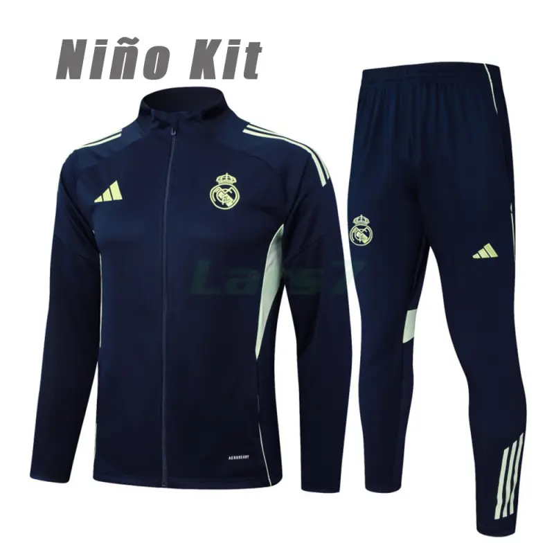 Chandal Real Madrid 2025/2026 Niño Azul Marino