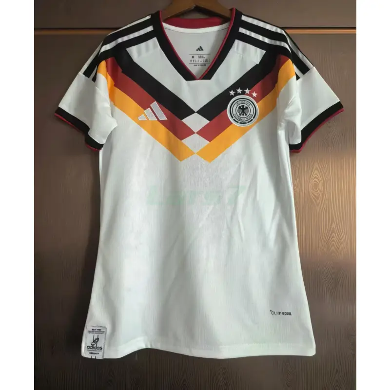 Camiseta Alemania 1ª Equipación Mundial 2026 Blanco Mujer