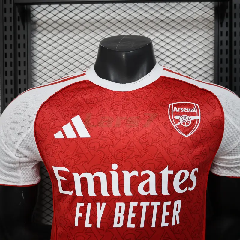 Camiseta Arsenal 1ª Equipación 2025/2026 Rojo (EDICIÓN JUGADOR)