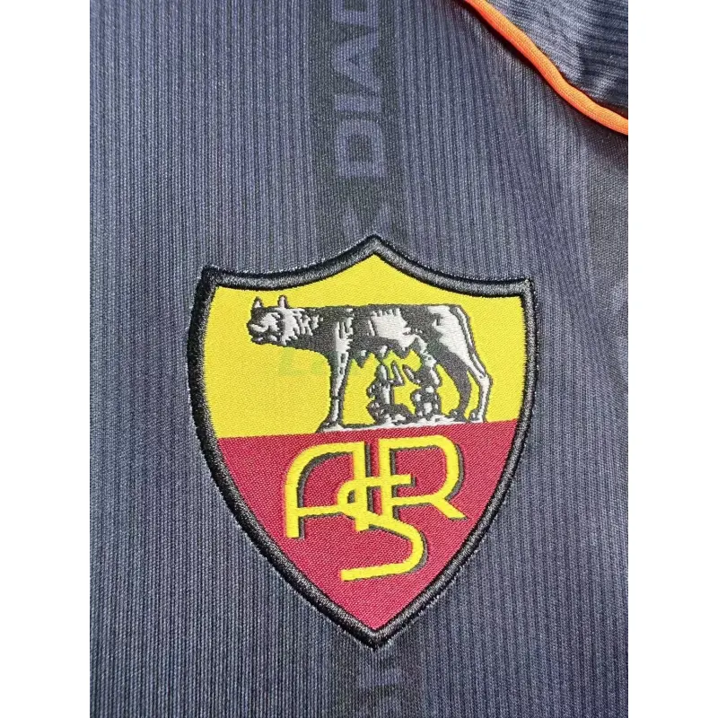 Camiseta AS Roma 3ª Equipación Retro 1999/00 ML Azul Marino
