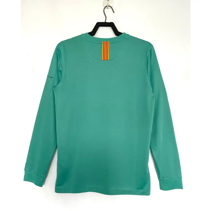 Camiseta Barcelona 2ª Equipación Retro 2010/11 ML Verde