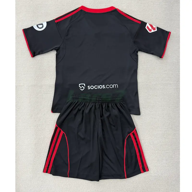 Camiseta Sevilla FC 3ª Equipación 2025/2026 Negro con Parche La Liga