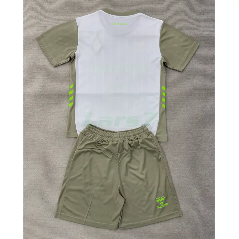 Camiseta Werder Bremen 2ª Equipación 2025/2026 Blanco/Gris Niño Kit