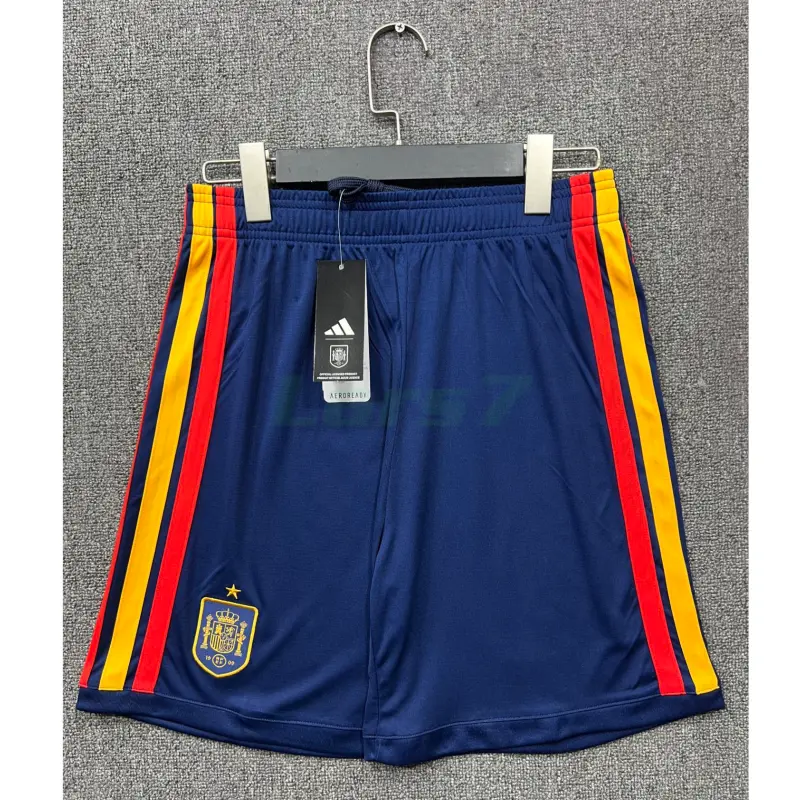 Pantalón Corto España 1ª Equipación Mundial 2026 Azul