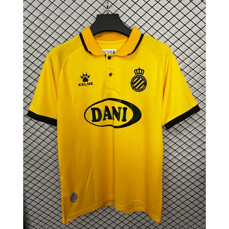 Camiseta Espanyol 125 Aniversario Edición 2025/26 Amarillo