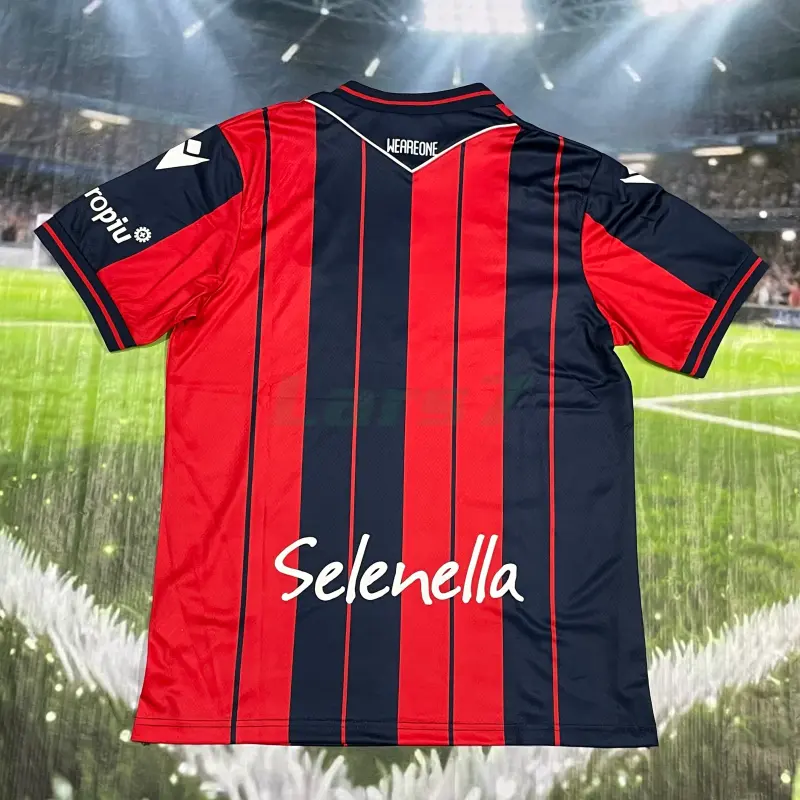 Camiseta Bologna 1ª Equipación 2025/2026 Rojo/Azul
