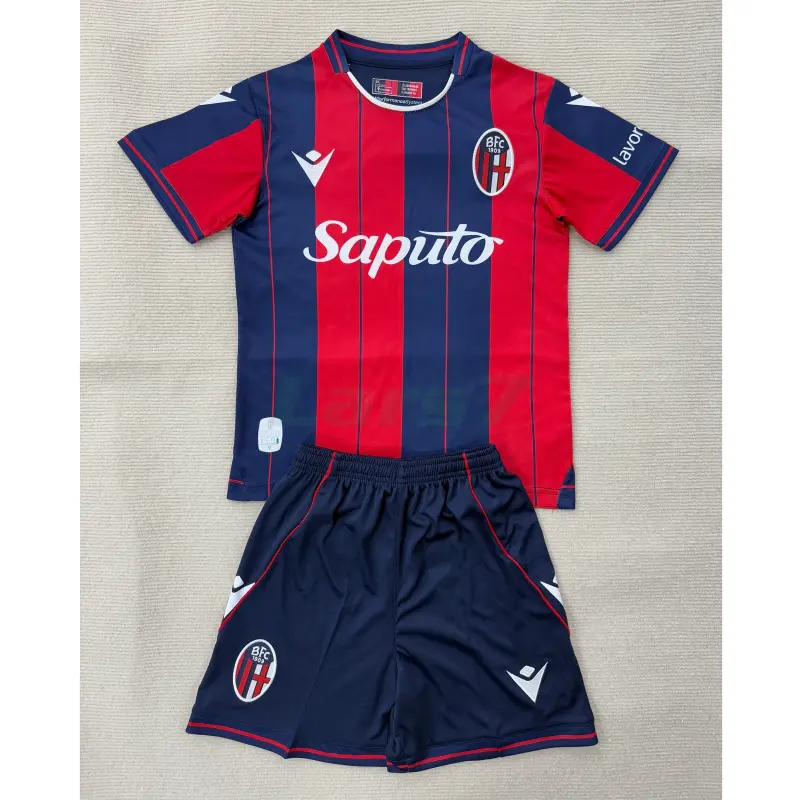 Camiseta Bologna 1ª Equipación 2025/2026 Rojo/Azul