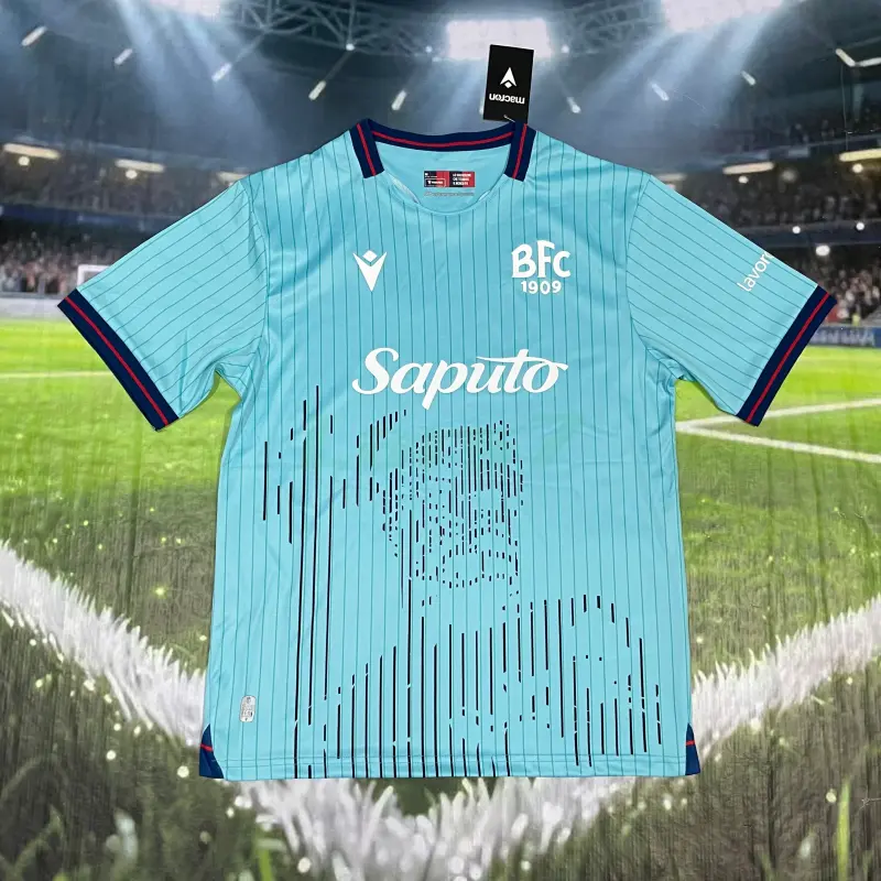 Camiseta Bologna 3ª Equipación 2025/2026 Azul Claro