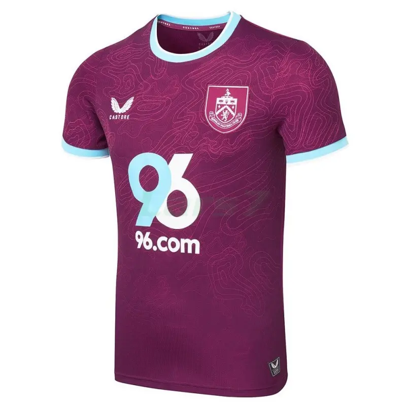 Camiseta Burnley FC 1ª Equipación 2025/2026 Borgoña