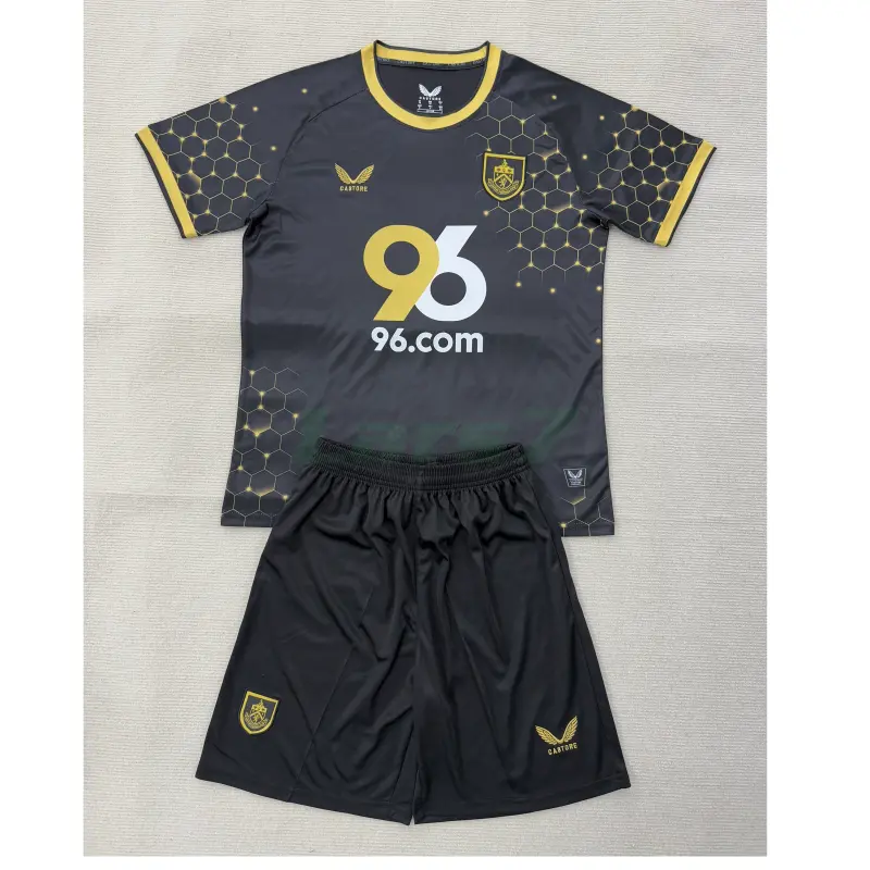 Camiseta Burnley FC 3ª Equipación 2025/2026 Negro