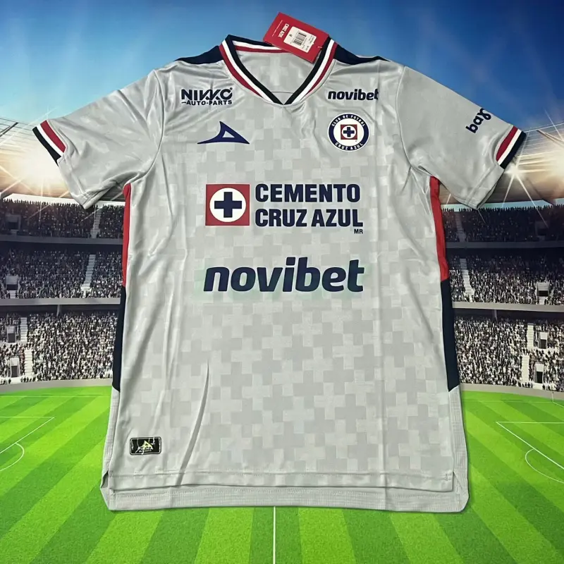 Camiseta Cruz Azul 2ª Equipación 2025/2026 Gris