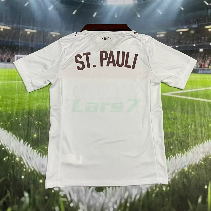 Camiseta FC St. Pauli 2ª Equipación 2025/2026 Blanco