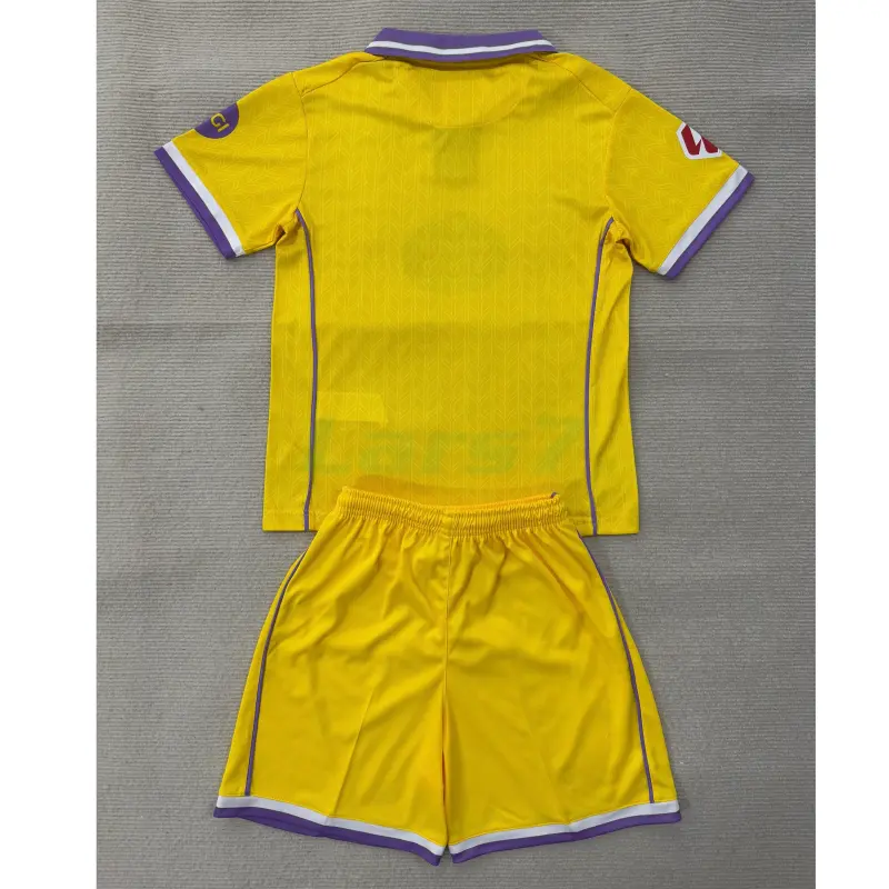 Camiseta Real Valladolid 3ª Equipación 2025/2026 Amarillo con Parche La Liga