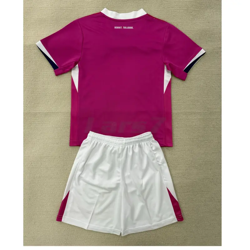 Camiseta Toulouse FC 2ª Equipación 2025/2026 Rosa Niño Kit