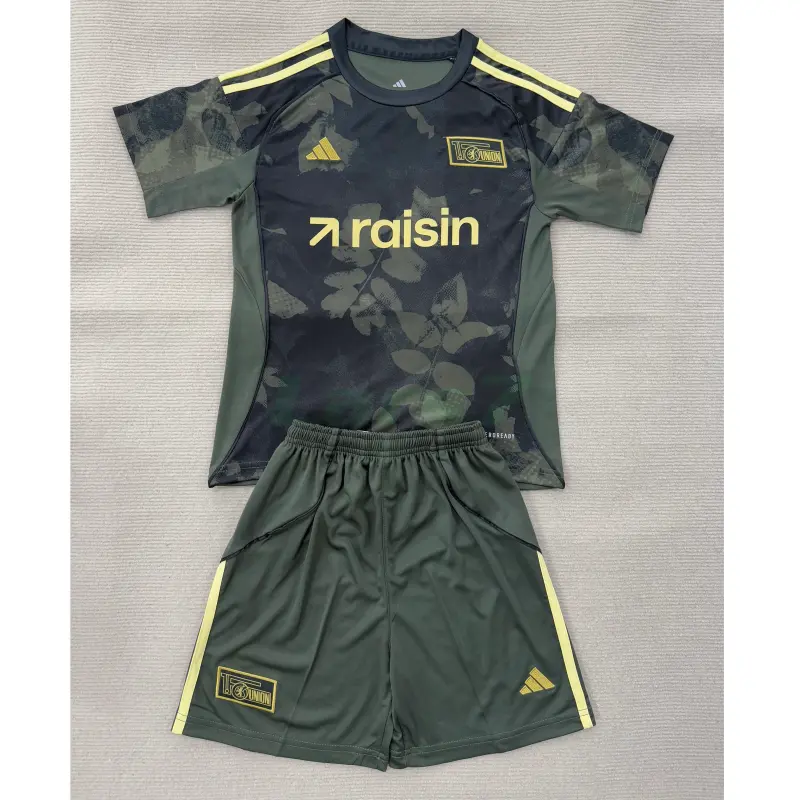 Camiseta Union Berlin 2ª Equipación 2025/2026 Negro Niño Kit