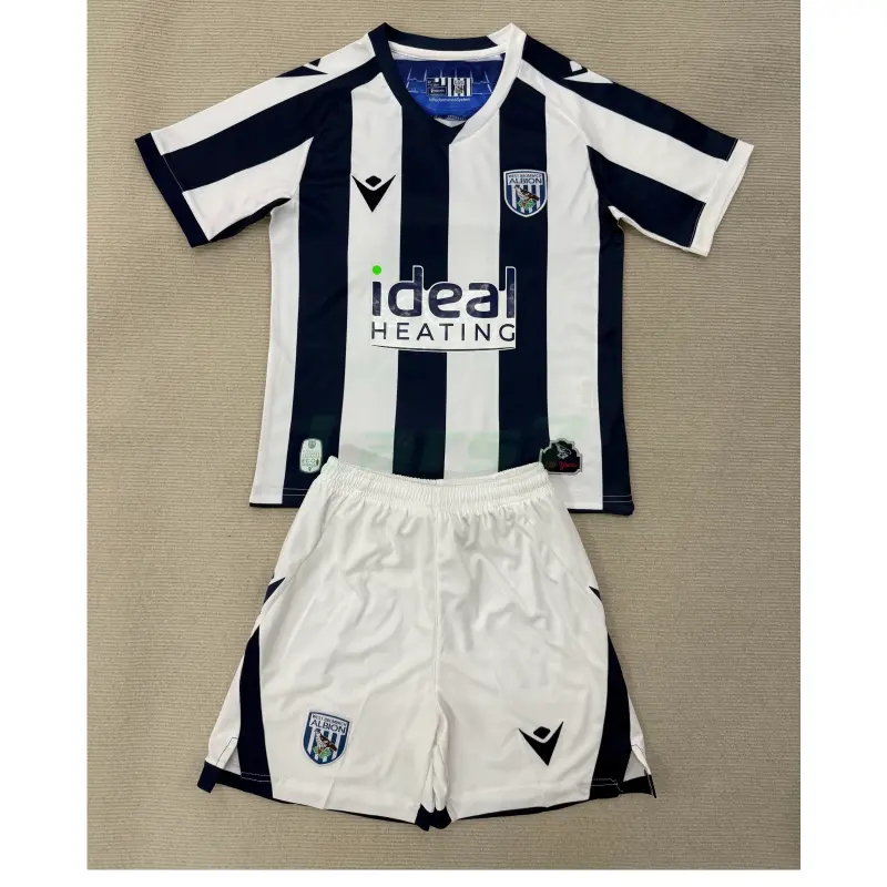 Camiseta West Bromwich Albion 1ª Equipación 2025/2026 Azul/Blanco