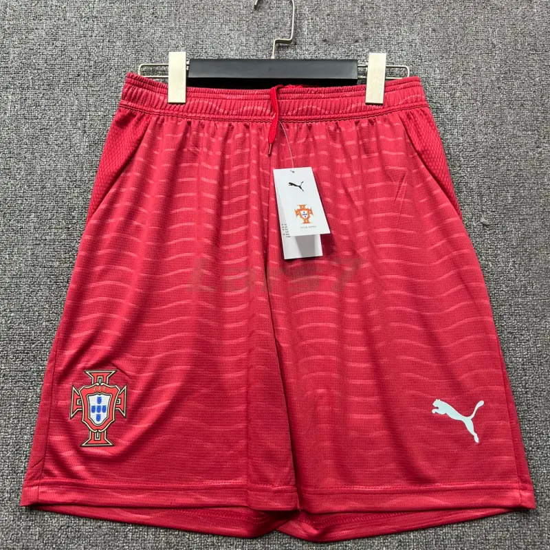 Pantalón Corto Portugal 1ª Equipación Mundial 2026 Rojo