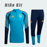 Sudadera De Entrenamiento España 2026 Niño Kit Azul