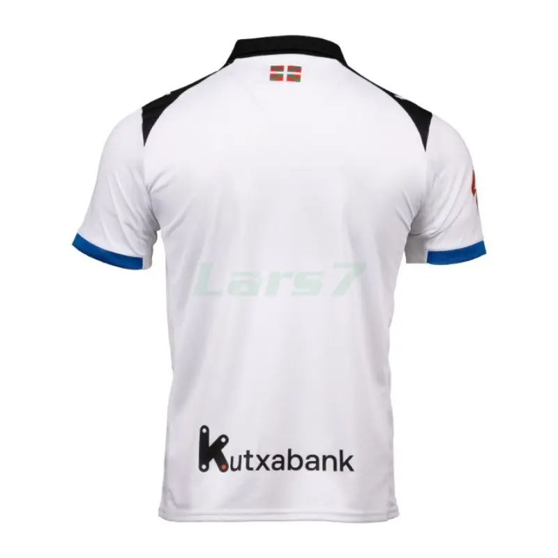 Camiseta Alavés 2ª Equipación 2025/2026 Blanco/Azul con Parche La Liga
