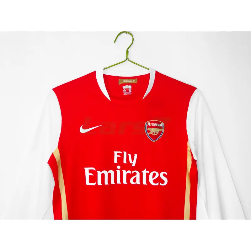 Camiseta Arsenal 1ª Equipación Retro 2006/07 ML Rojo
