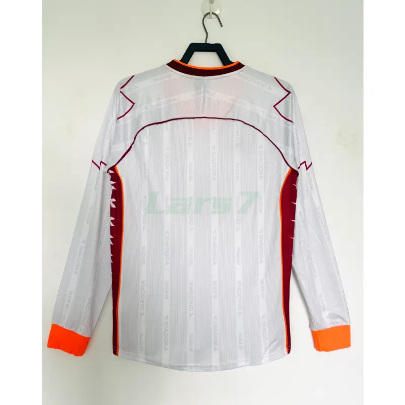 Camiseta AS Roma 2ª Equipación Retro 1999/00 ML Blanco