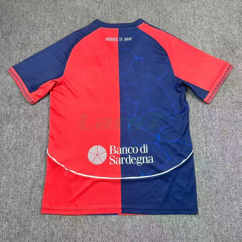 Camiseta Cagliari Calcio 1ª Equipación 2025/2026 Rojo/Azul