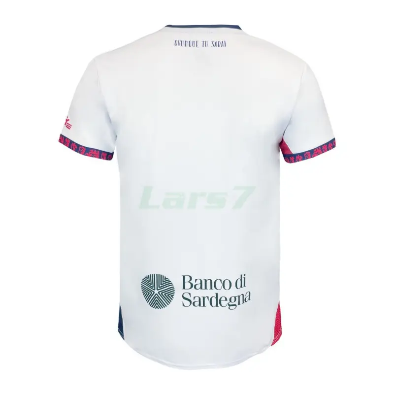 Camiseta Cagliari Calcio 2ª Equipación 2025/2026 Blanco