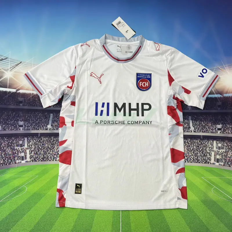 Camiseta FC Heidenheim 3ª Equipación 2025/2026 Blanco