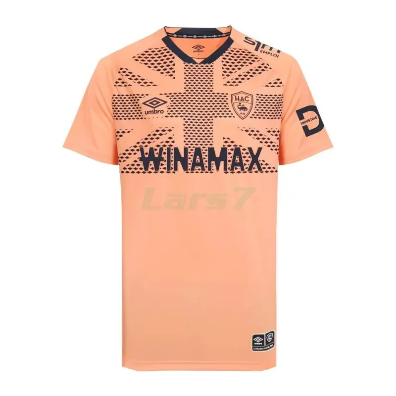 Camiseta Le Havre 2ª Equipación 2025/2026 Naranja