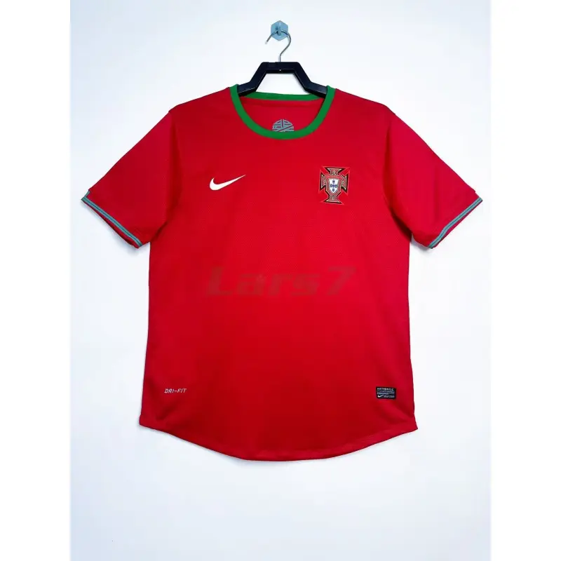 Camiseta Portugal 1ª Equipación Retro 2012 Rojo