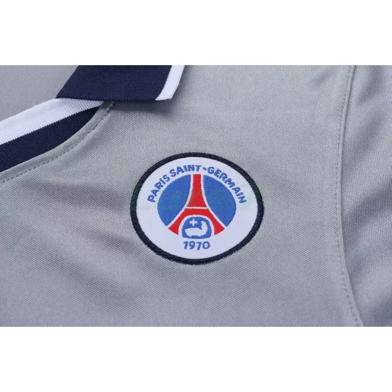 Camiseta PSG 2ª Equipación Retro 2000/01 Gris Niño Kit