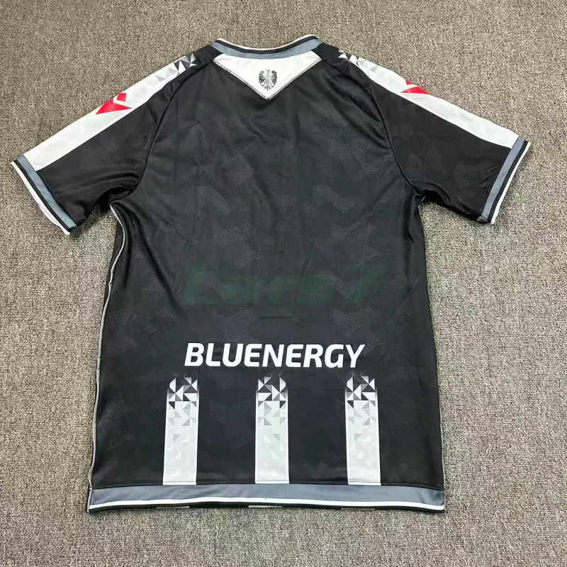 Camiseta Udinese Calcio 1ª Equipación 2025/2026 Negro/Blanco