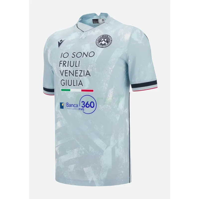 Camiseta Udinese Calcio 2ª Equipación 2025/2026 Azul Cielo